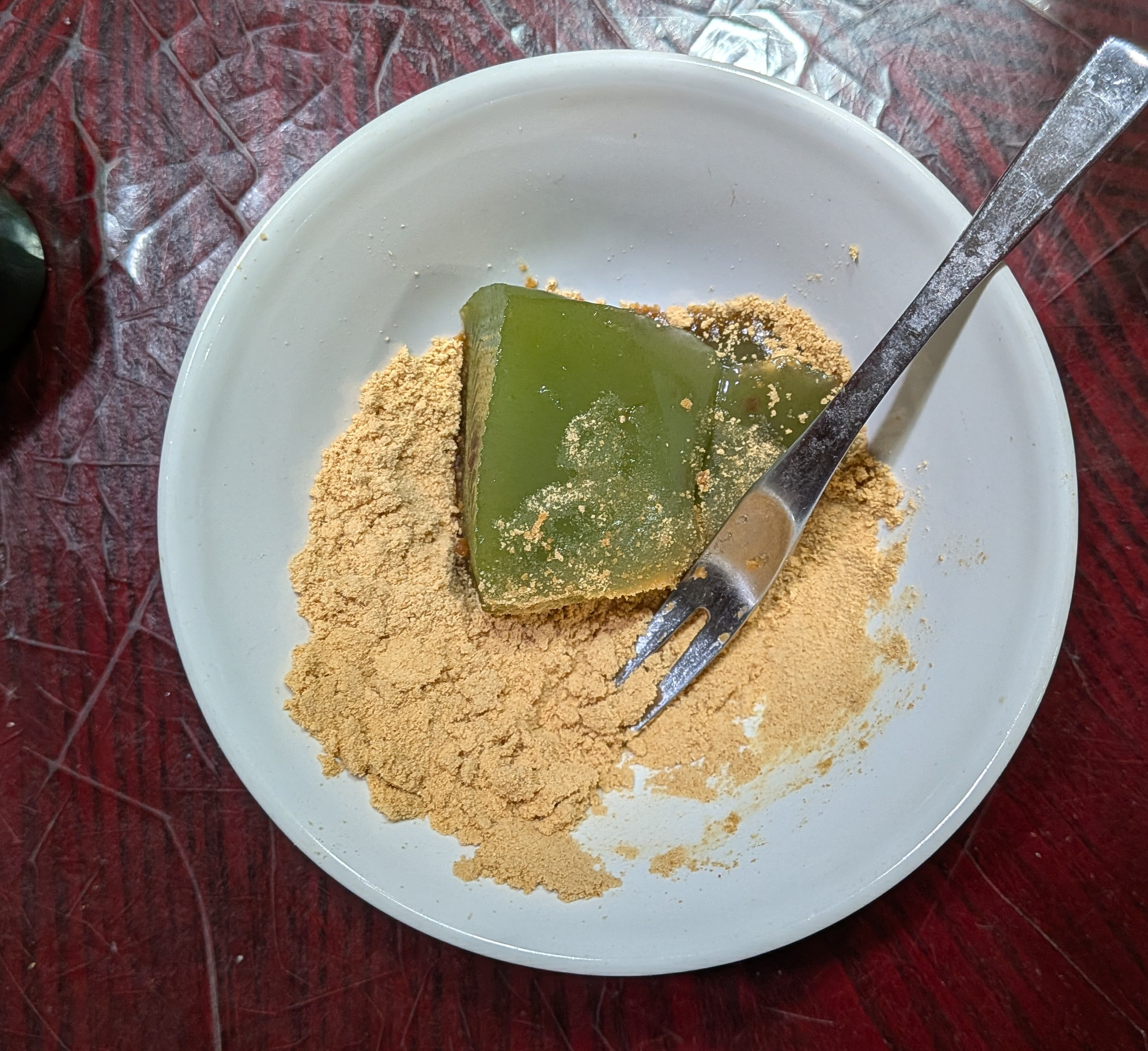 静々亭 静岡茶くずもち